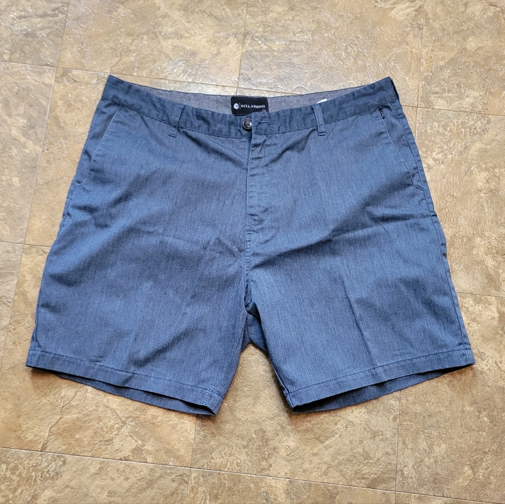 Billabong Carter Walk Shorts Mens 38 Blue Chino Beach Hiking Outdoor Casual